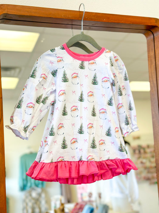 Santa Baby Kids Pajama Gown