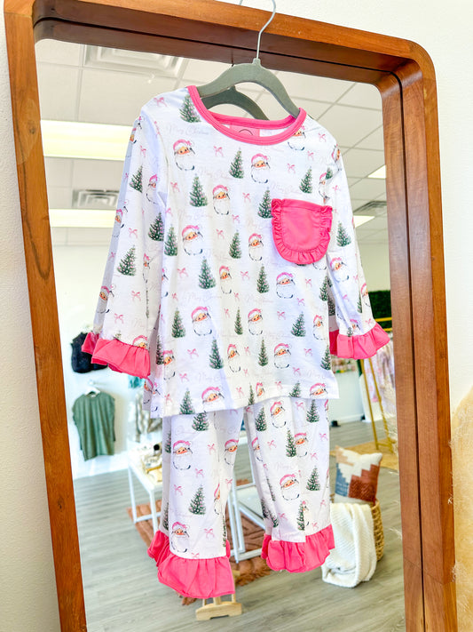 Santa Baby Kids Pajama Pant Set