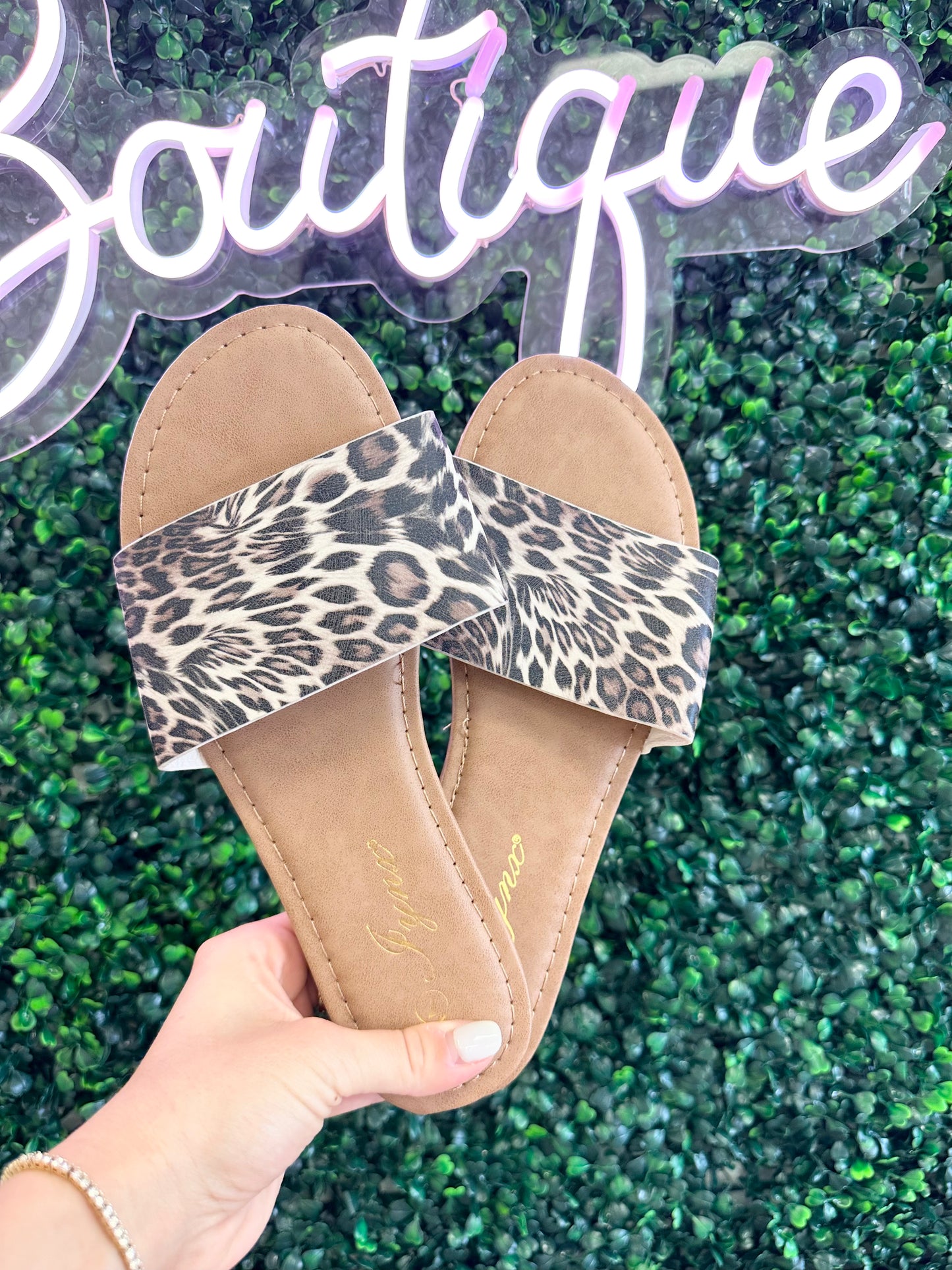 Cheetah Sandal